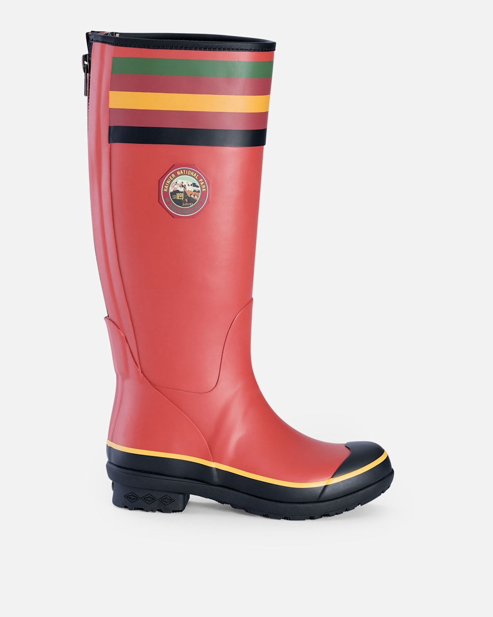 NATIONAL PARK TALL RAIN BOOTS IN RAINIER RED image number 1