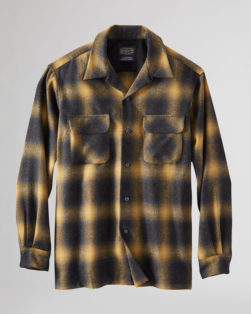 MEN'S BOARD SHIRT IN OXFORD MIX/GOLD OMBRE image number 1