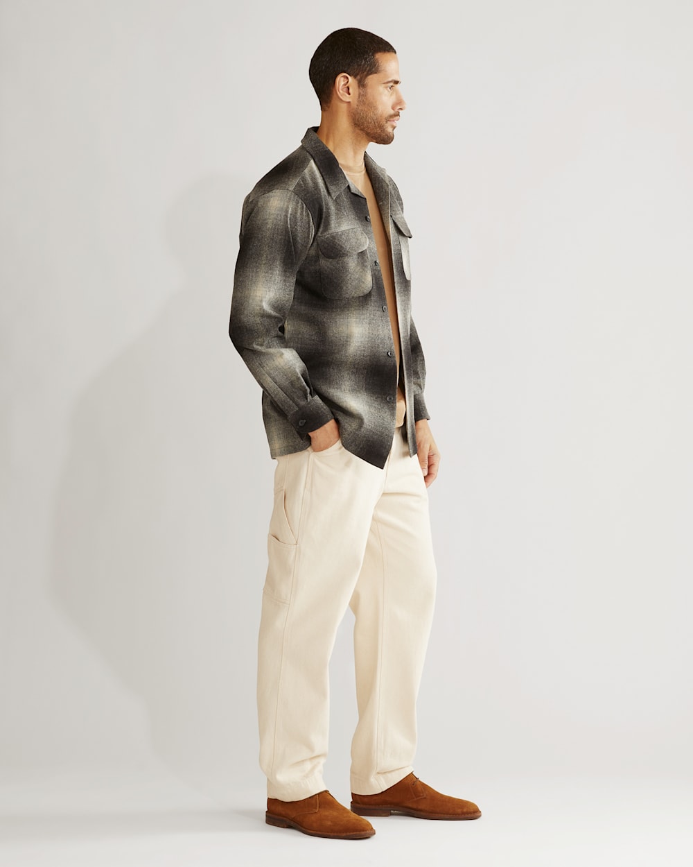 Shop Men's Plaid Board Shirt: Stylish Comfort Shop Men's Plaid Board Shirt: Stylish Comfort