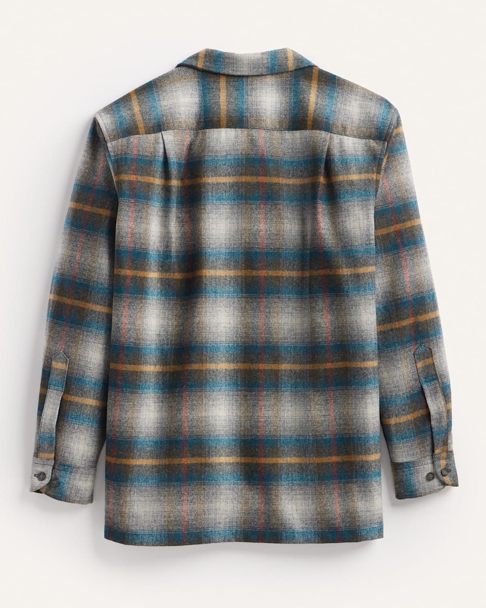 ALTERNATE VIEW OF MEN'S PLAID BOARD SHIRT IN GREY MULTI PLAID image number 2