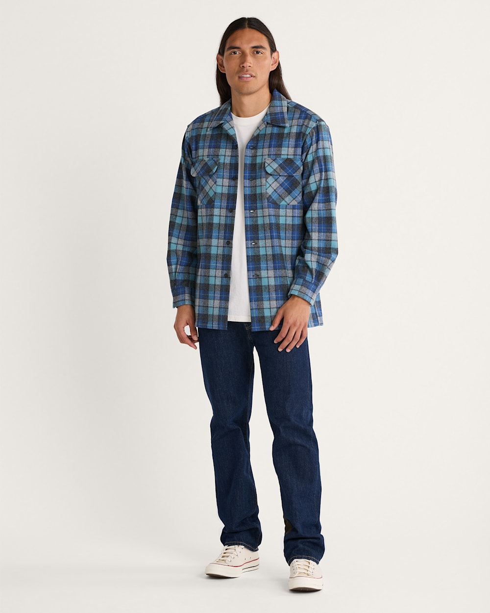 MEN'S PLAID BOARD SHIRT