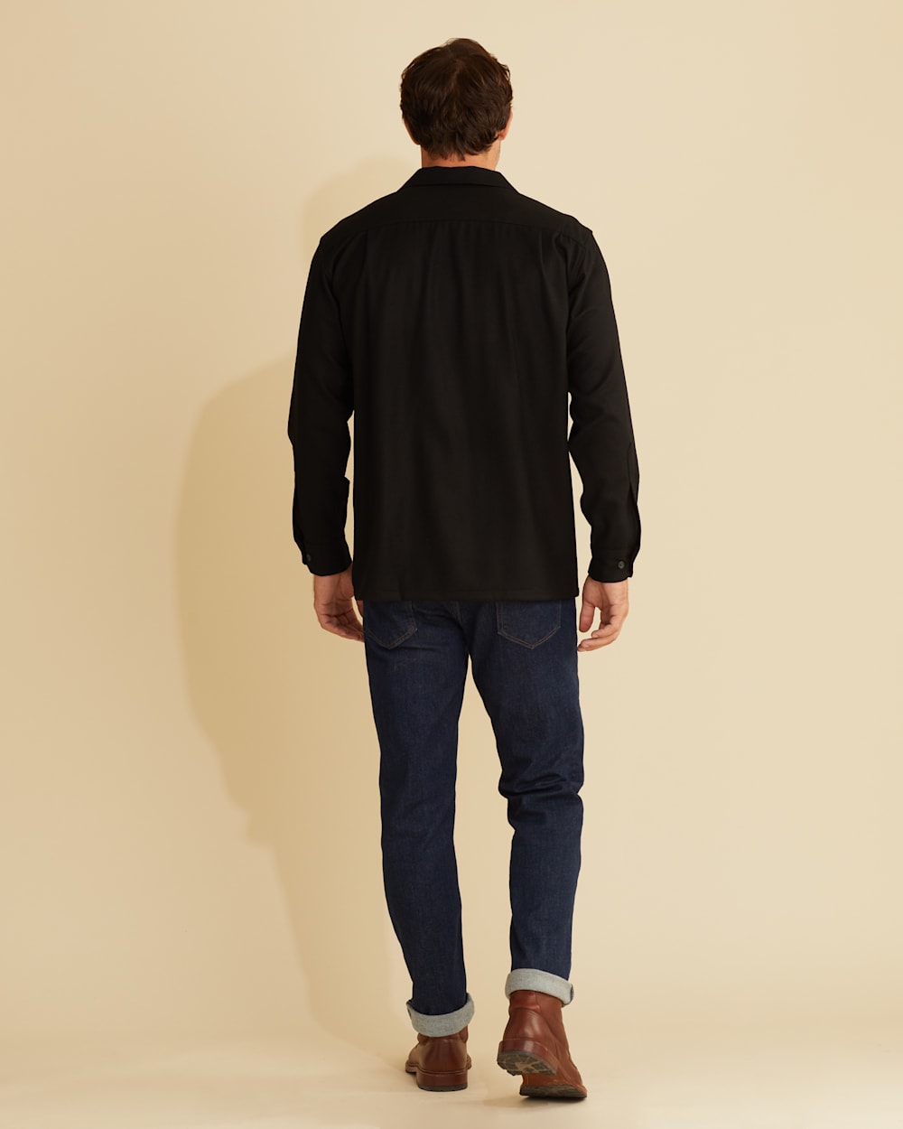 ALTERNATE VIEW OF MEN'S BOARD SHIRT IN BLACK image number 3