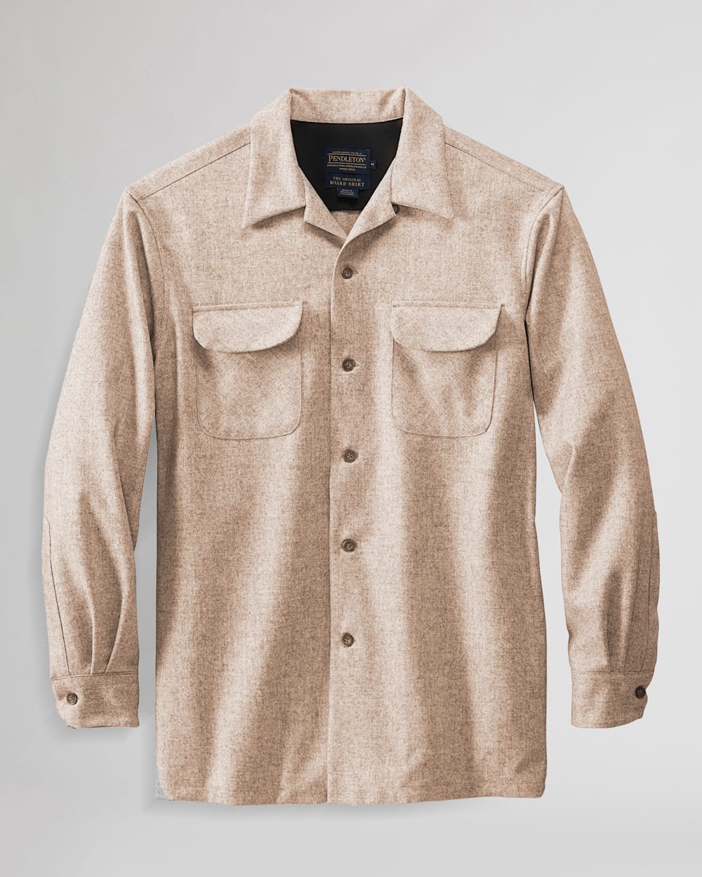 MEN'S BOARD SHIRT IN TAUPE YAKIMA MIX image number 1