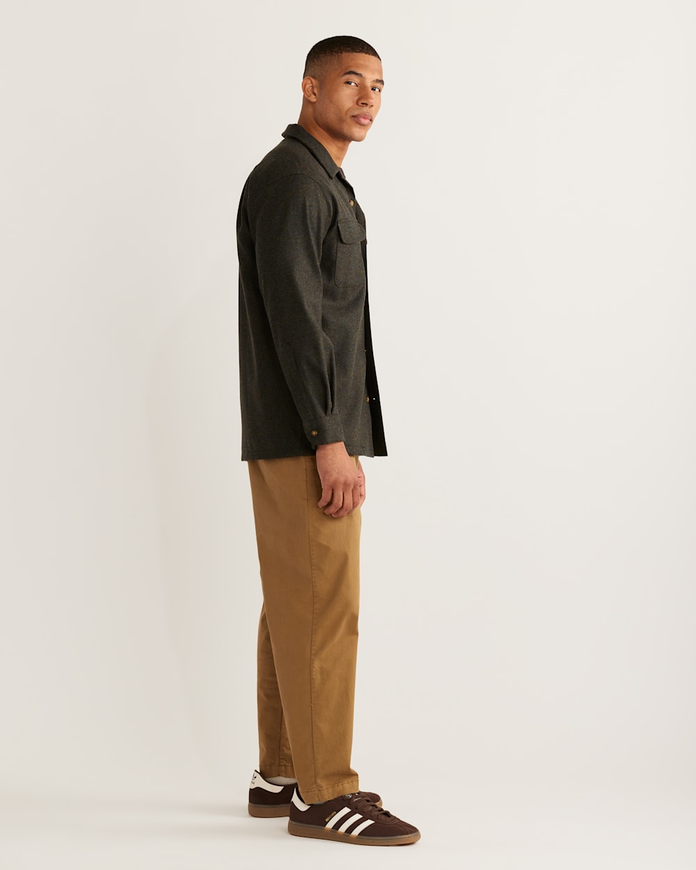 ALTERNATE VIEW OF MEN'S BOARD SHIRT IN BLUE/GREEN image number 2