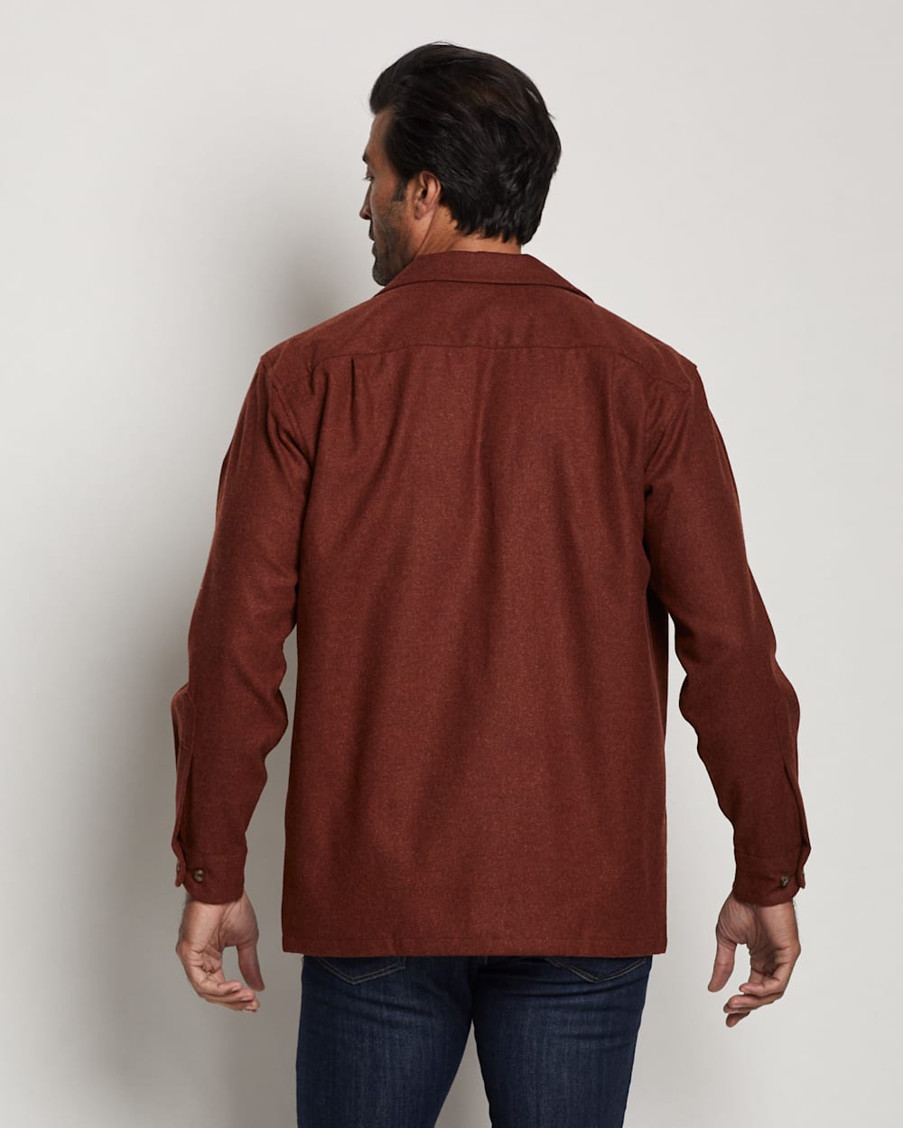 ALTERNATE VIEW OF MEN'S BOARD SHIRT IN RED MIX image number 5