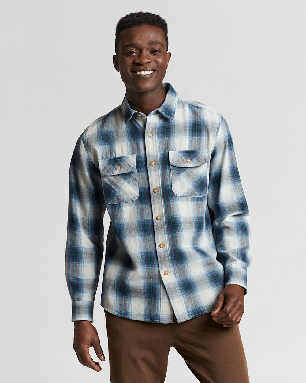 Pendleton エディフィス別注　BEACH SHIRTS ブルー　Lサイズ エディフィス EDIFICE PENDOLTON(ペンドルトン) 別注 BEACH SHIRTS