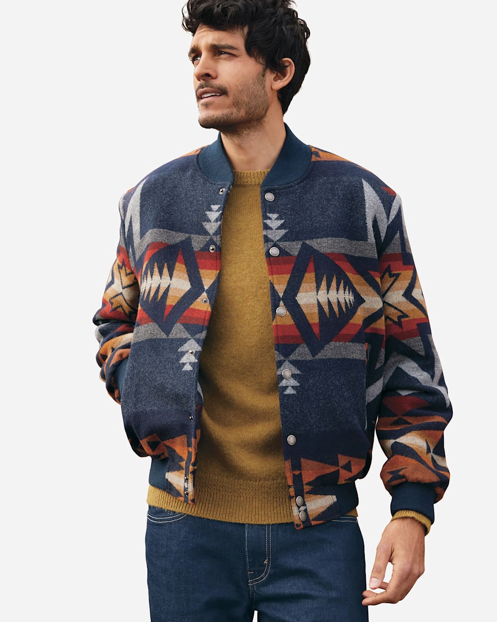 Pendleton bomber jacket mens deals