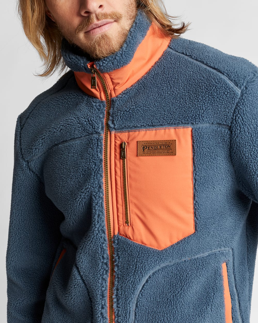 Berber fleece coat cheap
