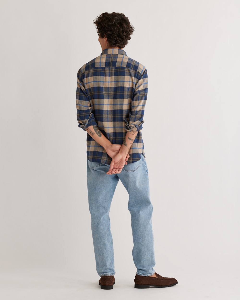 Blue plaid sweatshirt shop