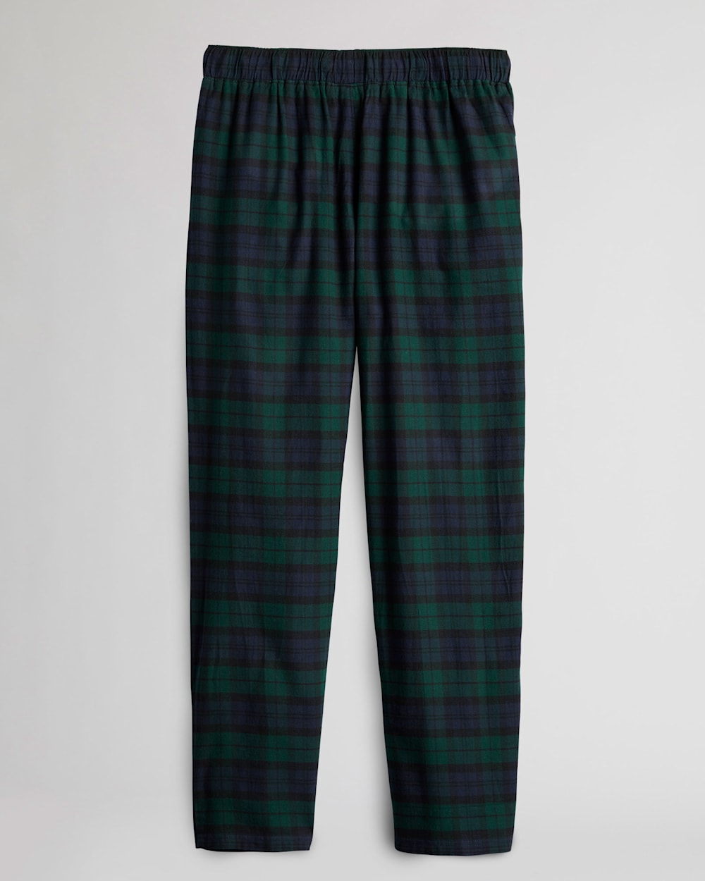 ALTERNATE VIEW OF MEN'S FLANNEL PAJAMA PANTS IN GREEN/BLUE PLAID image number 1