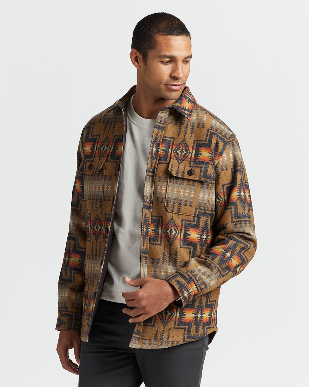 Pendleton quilted shirt jacket outlet