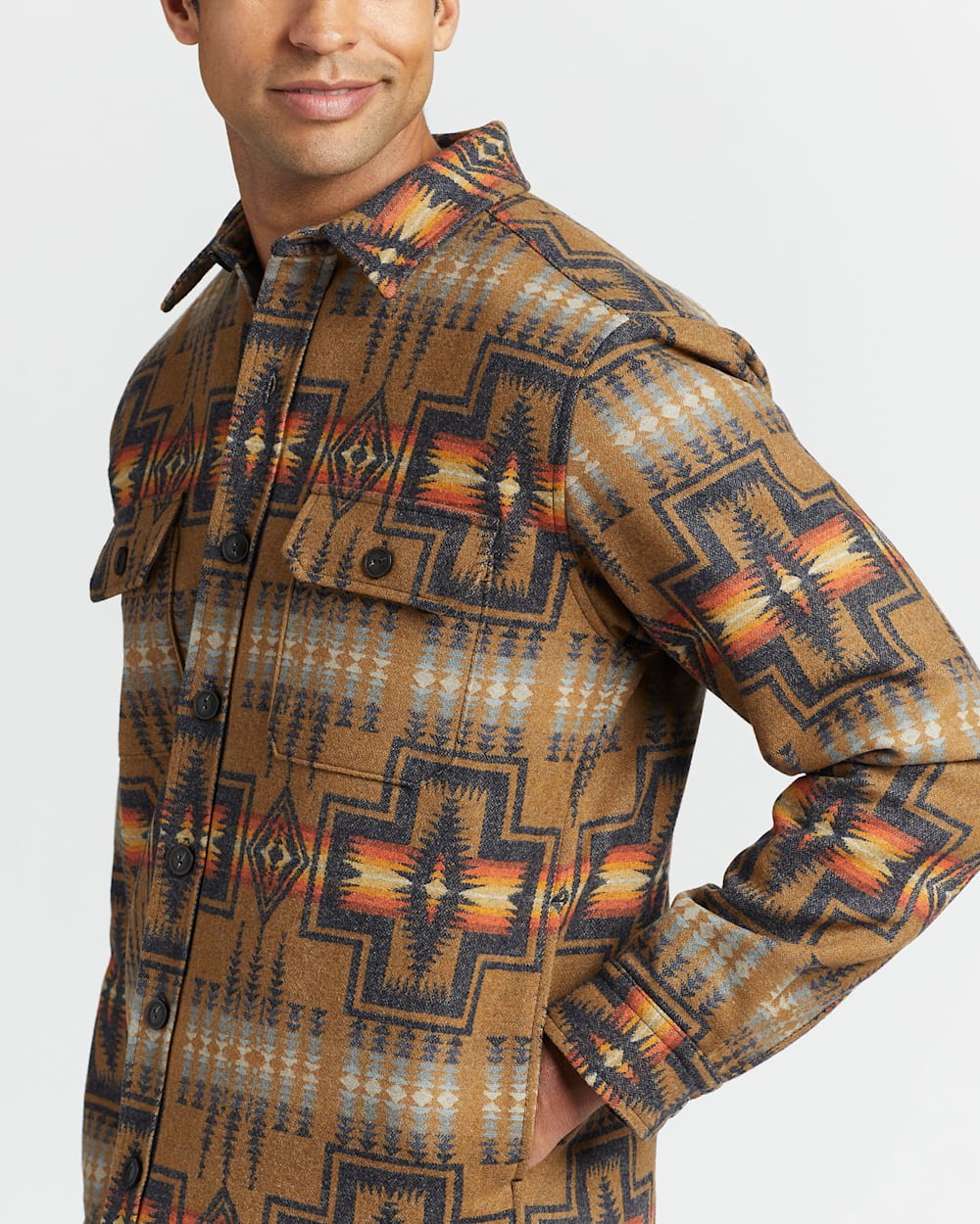 80's PENDLETON HIGH GRADE WESTERN WEAR ネイティブ柄 ウール