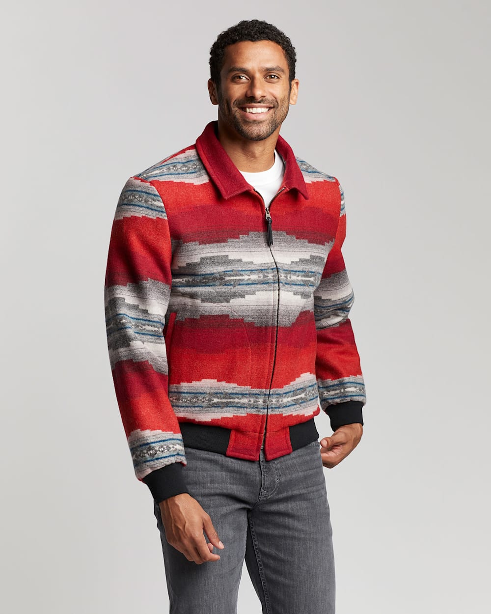 MEN S ALAMOSA WOOL ZIP COAT Pendleton