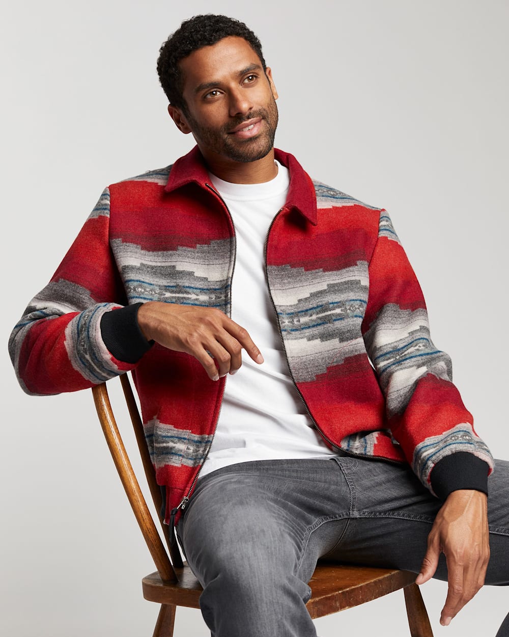 Pendleton men's wool jacket discount