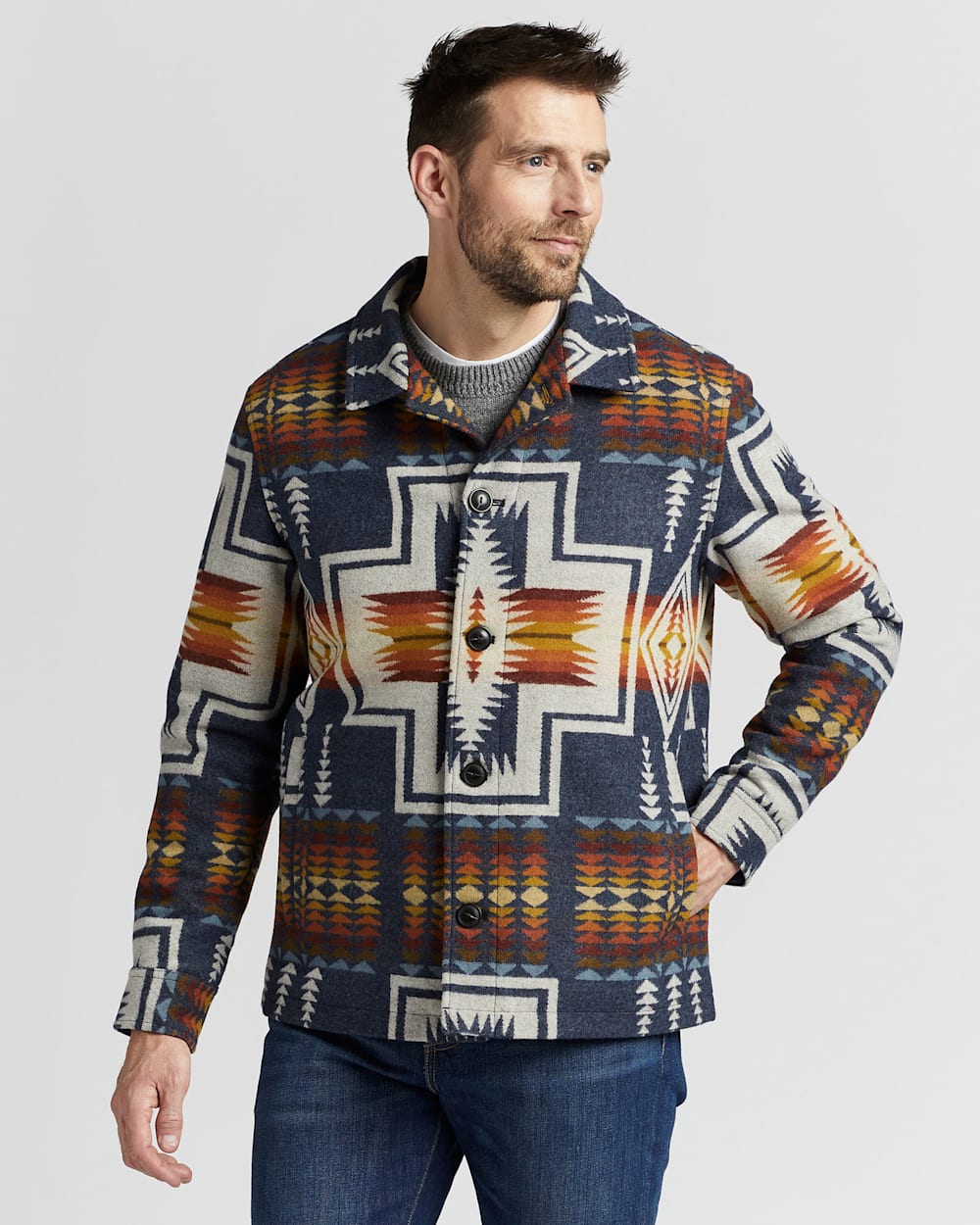 Pendleton harding cocoon coat deals