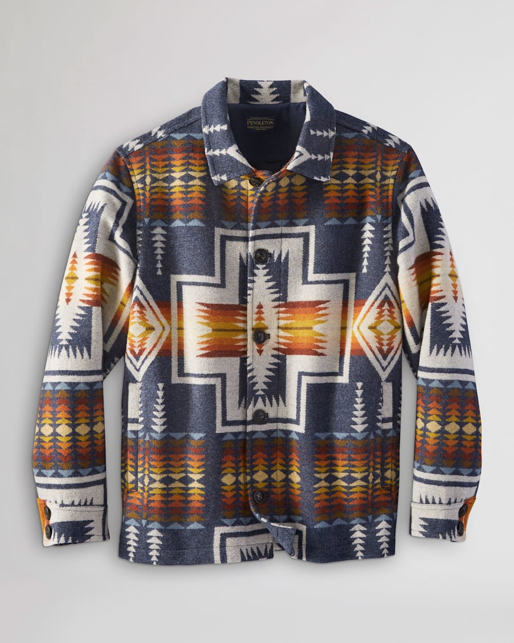 MEN'S HARDING BUTTON-FRONT WOOL COAT