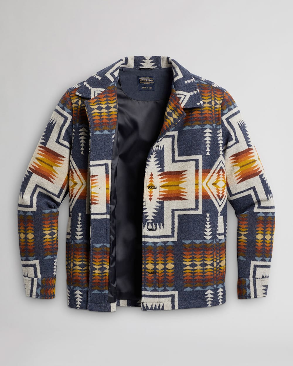 MEN'S HARDING BUTTON-FRONT WOOL COAT