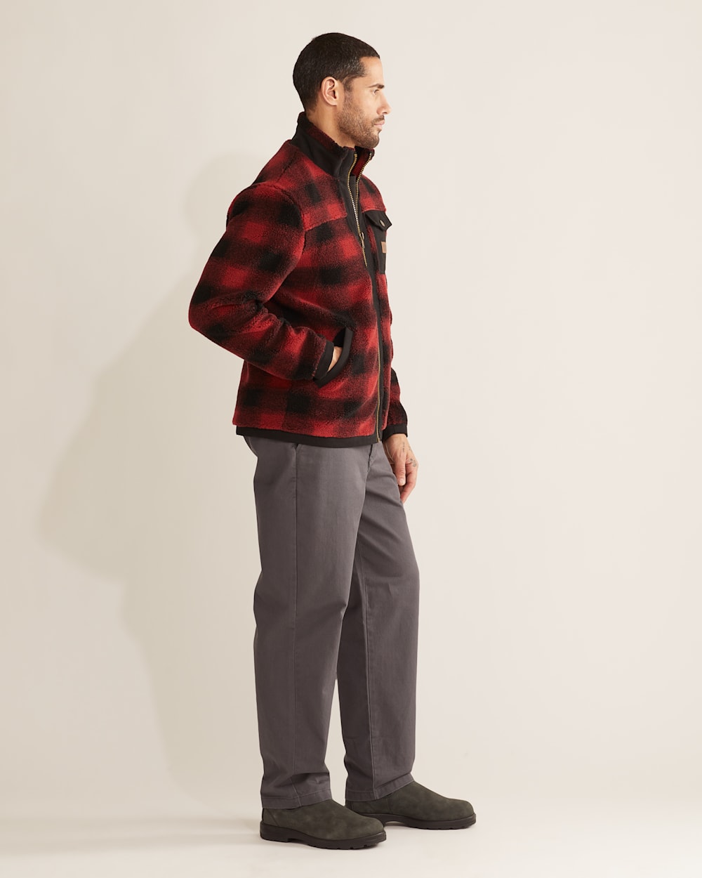 Pendleton red plaid jacket new arrivals