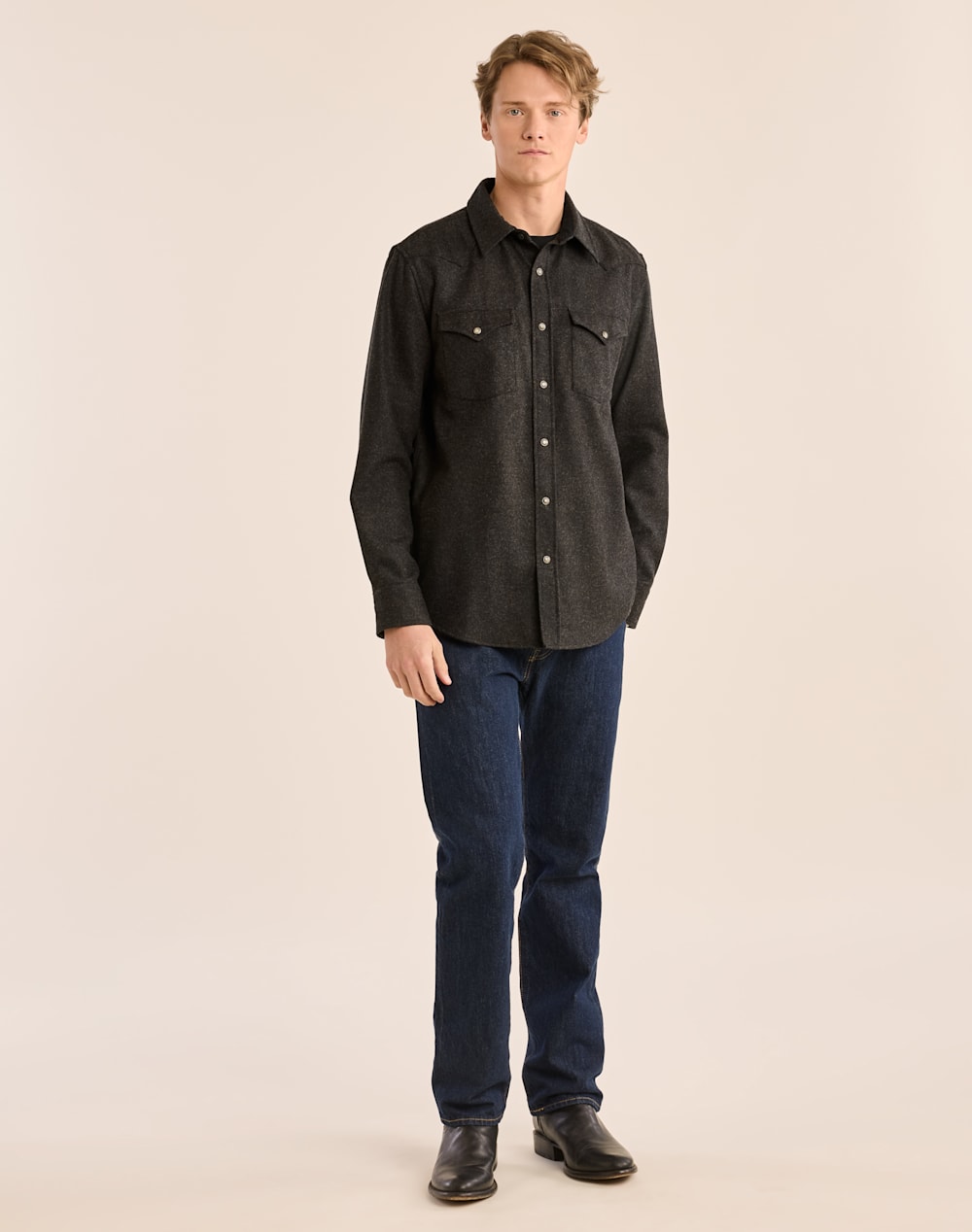 Men's western snap front shirts discount