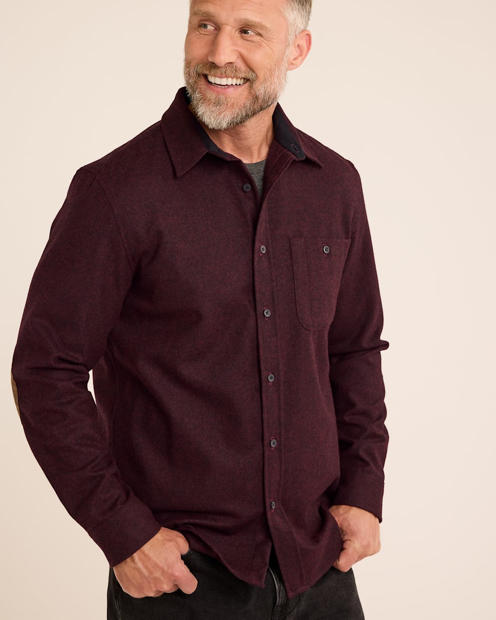 Shop Men s Elbow Patch Trail Shirt Pendleton