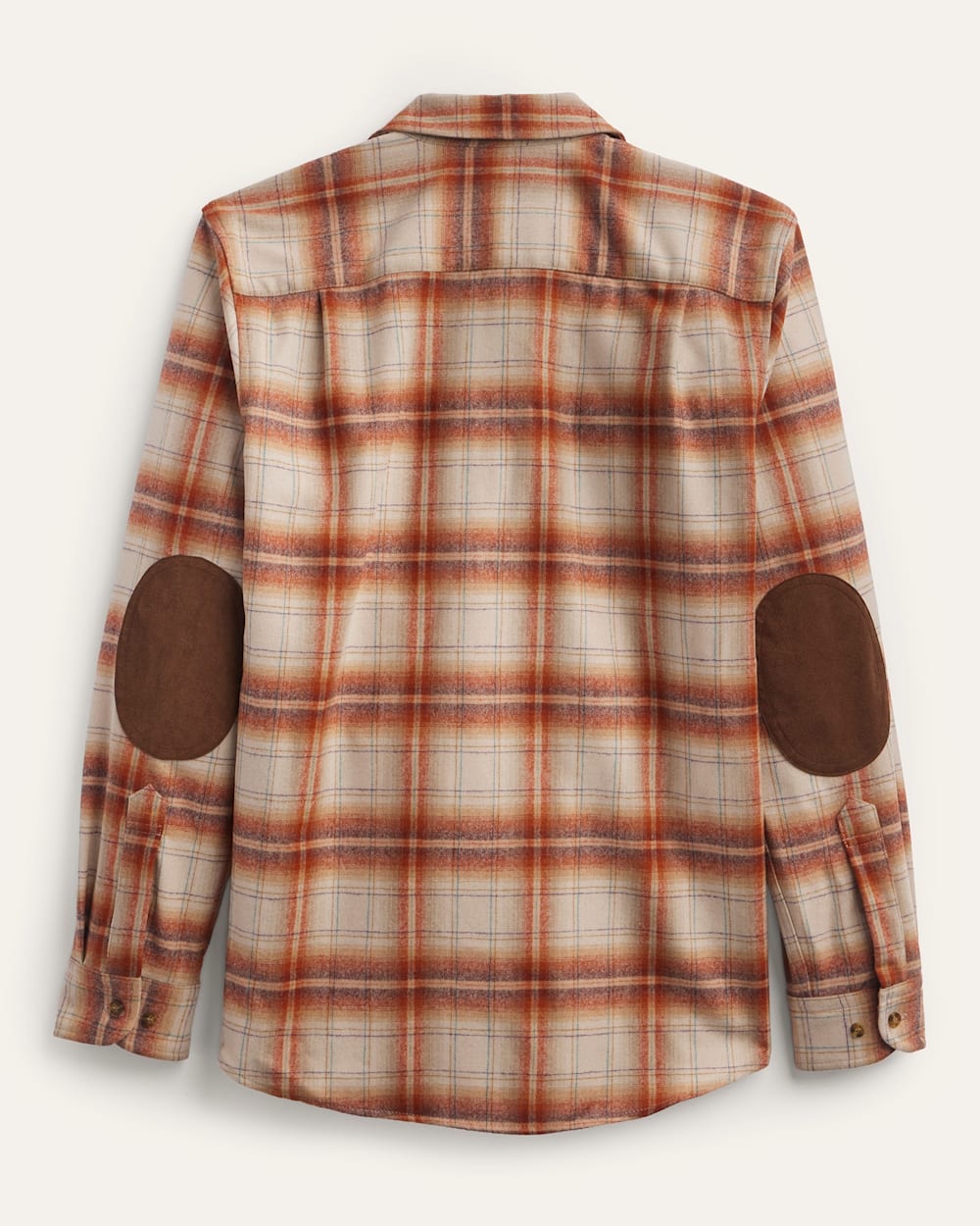 ALTERNATE VIEW OF MEN'S PLAID TRAIL SHIRT IN TAN MULTI PLAID image number 2
