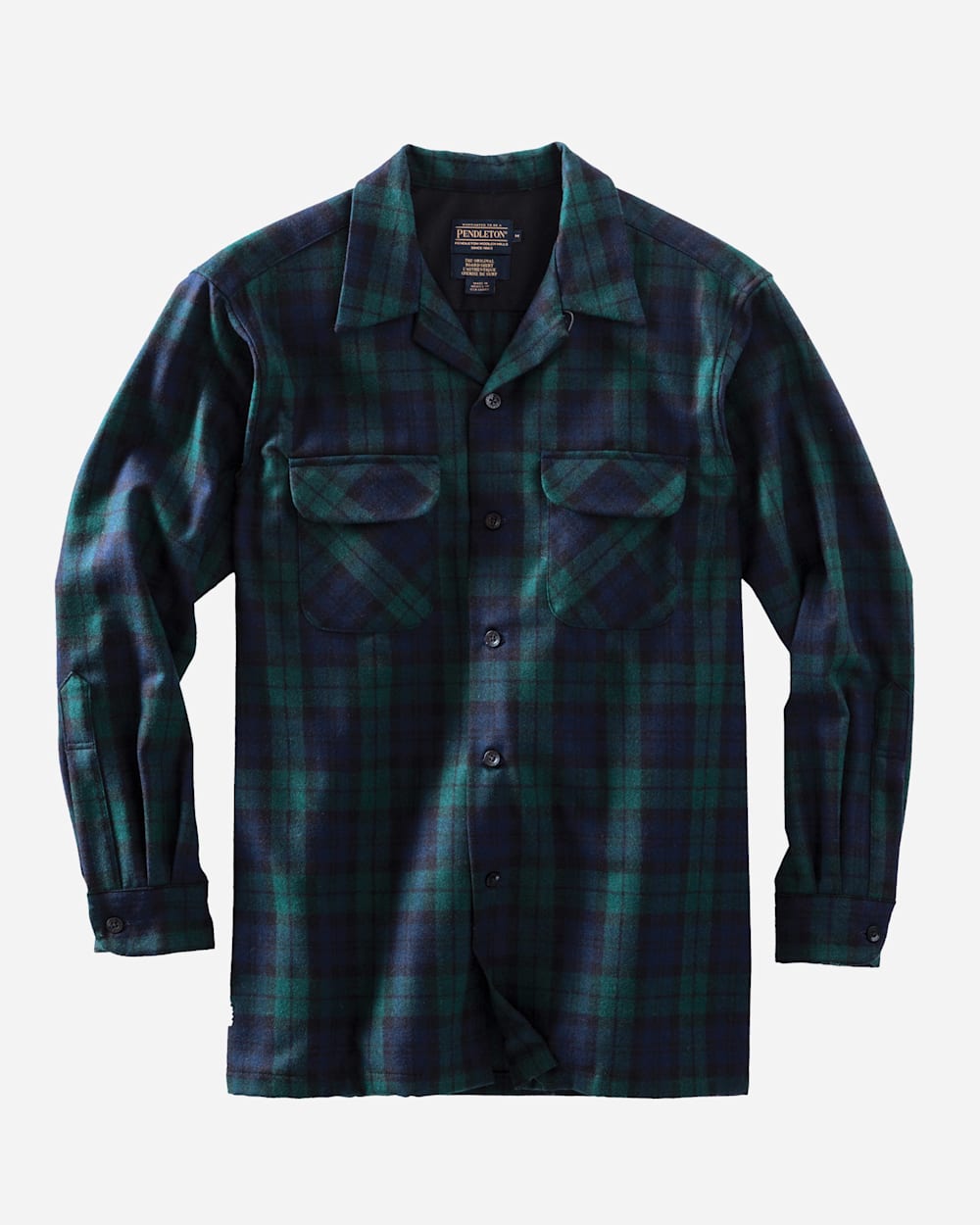 MEN'S FITTED PLAID BOARD SHIRT