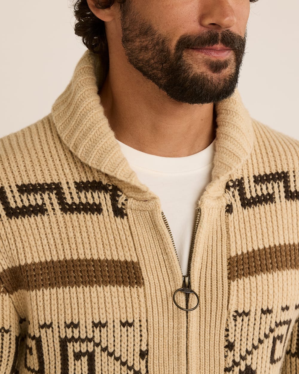Best Deal for Cute White Men'S Winter Sweater Jacket Long Sleeve