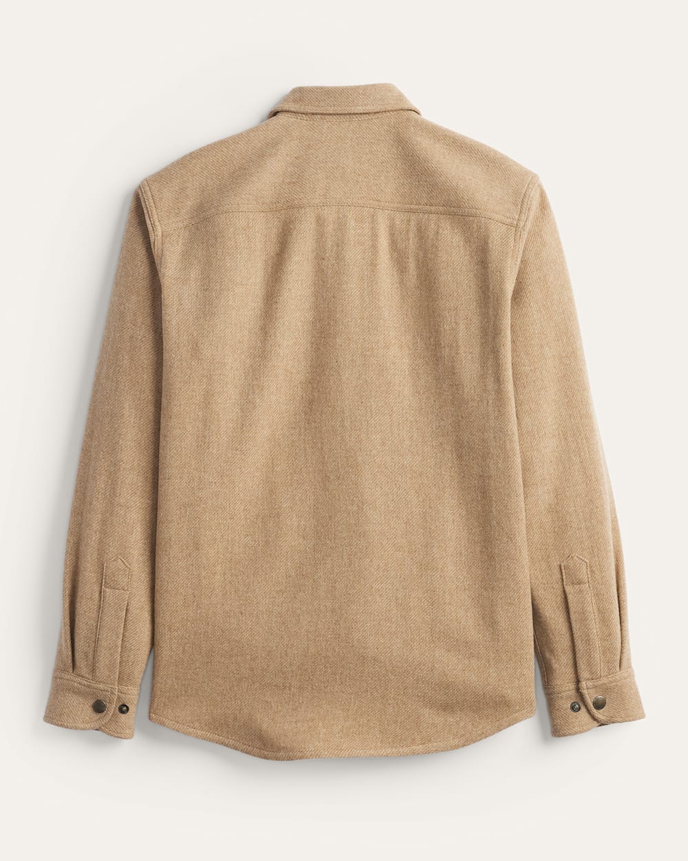 ALTERNATE VIEW OF MEN'S FOREST TWILL SHIRT JACKET IN CAMEL image number 2