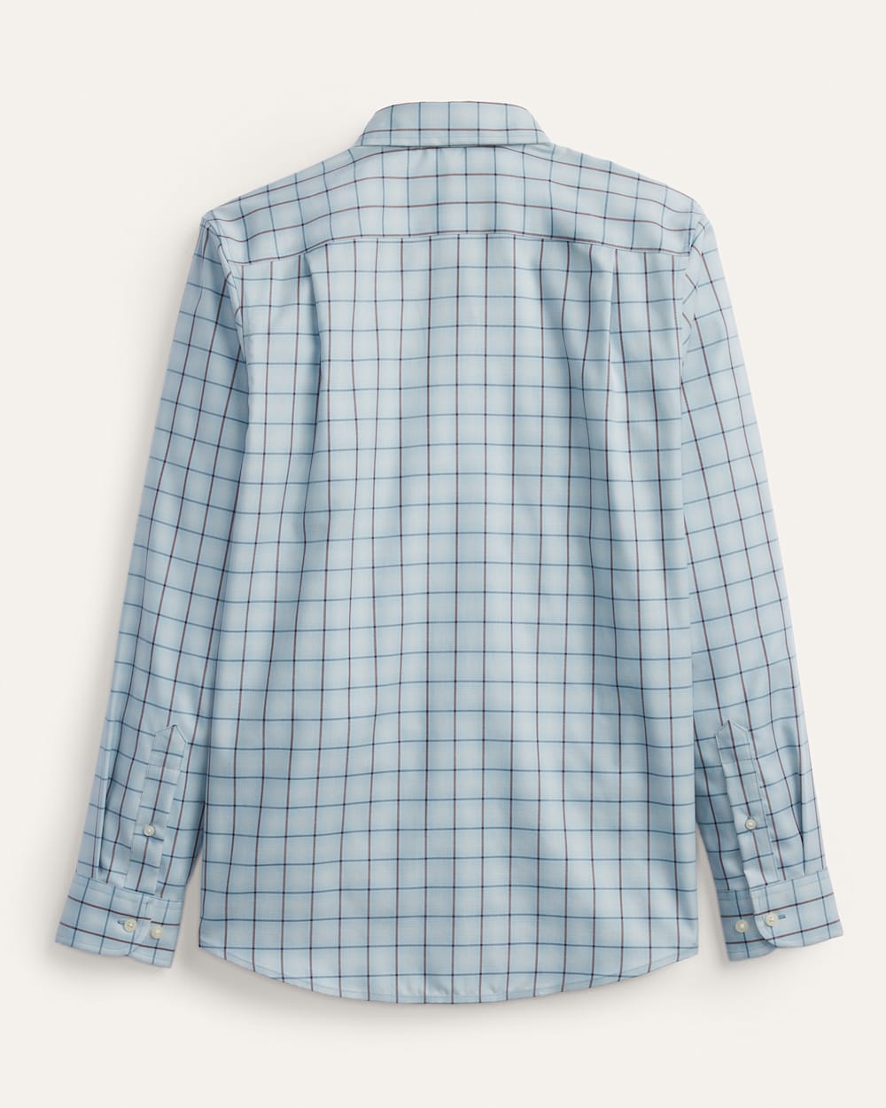 ALTERNATE VIEW OF MEN'S FREMONT COTTON SHIRT IN BLUE CHECK image number 2