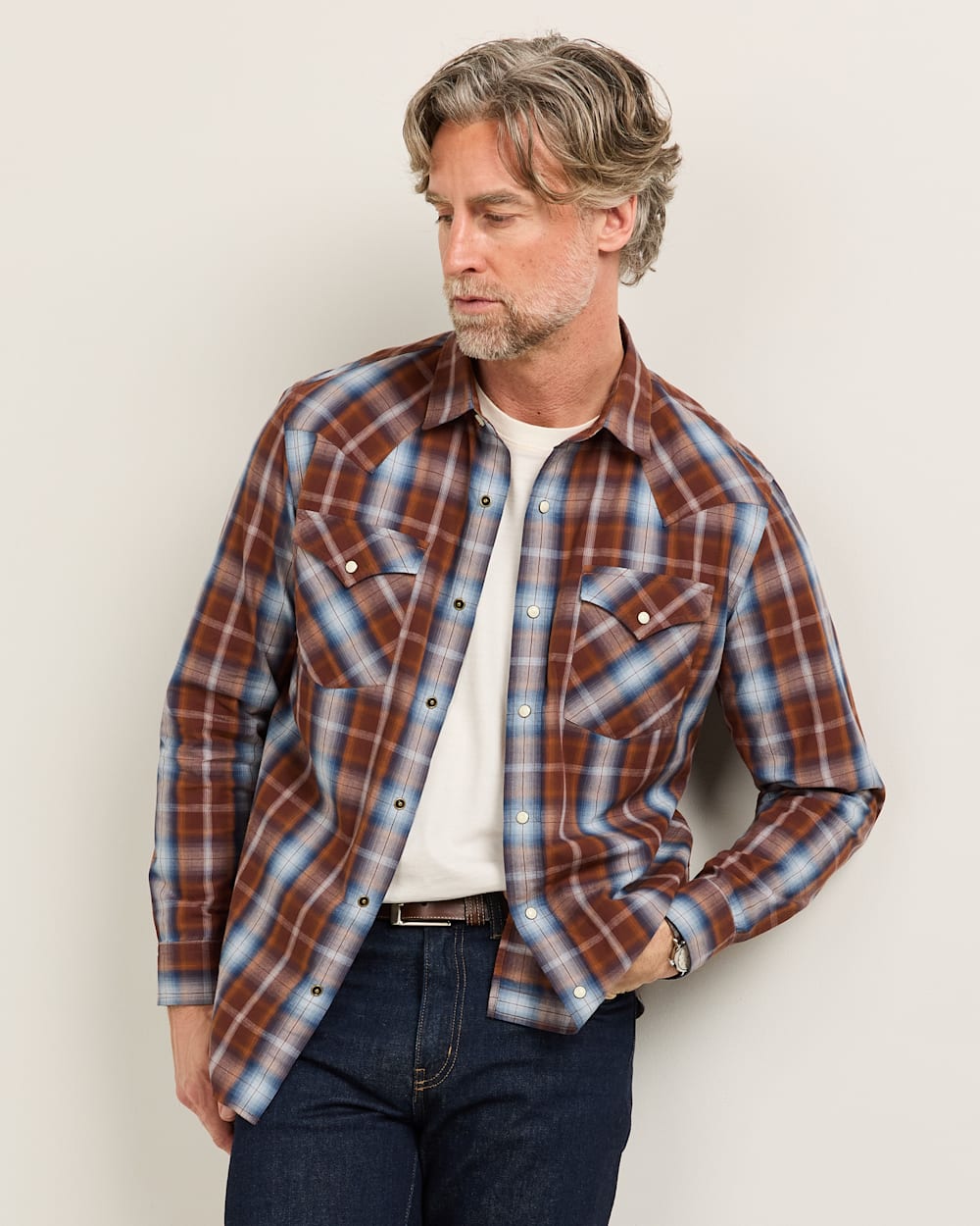 MEN'S PLAID CANYON COTTON SHIRT | Pendleton