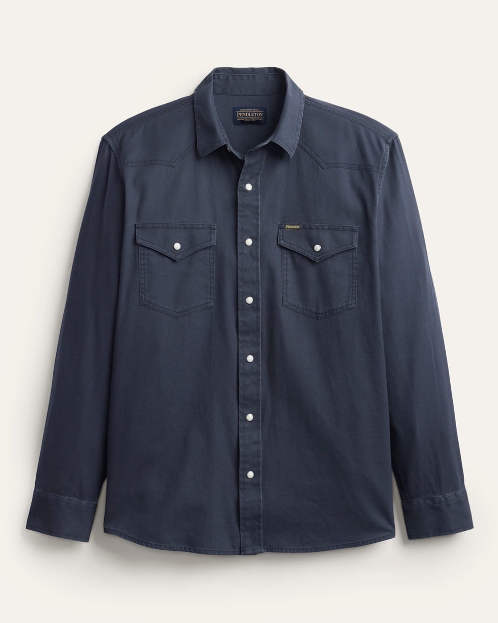 MEN'S DILLON WESTERN TWILL SHIRT IN WASHED BLUE image number 1