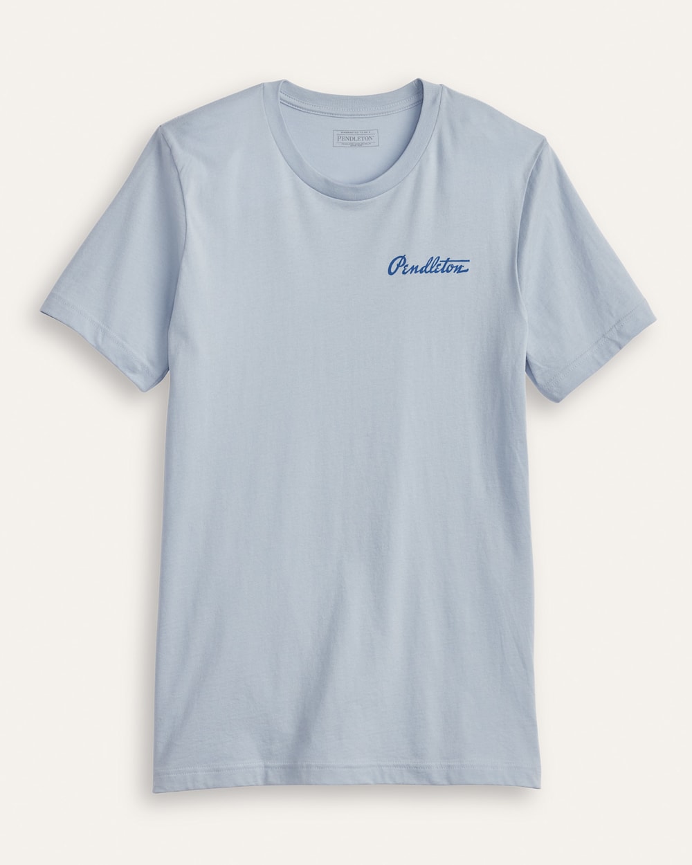 ALTERNATE VIEW OF MEN'S FLYING EAGLE GRAPHIC TEE IN LIGHT BLUE image number 2