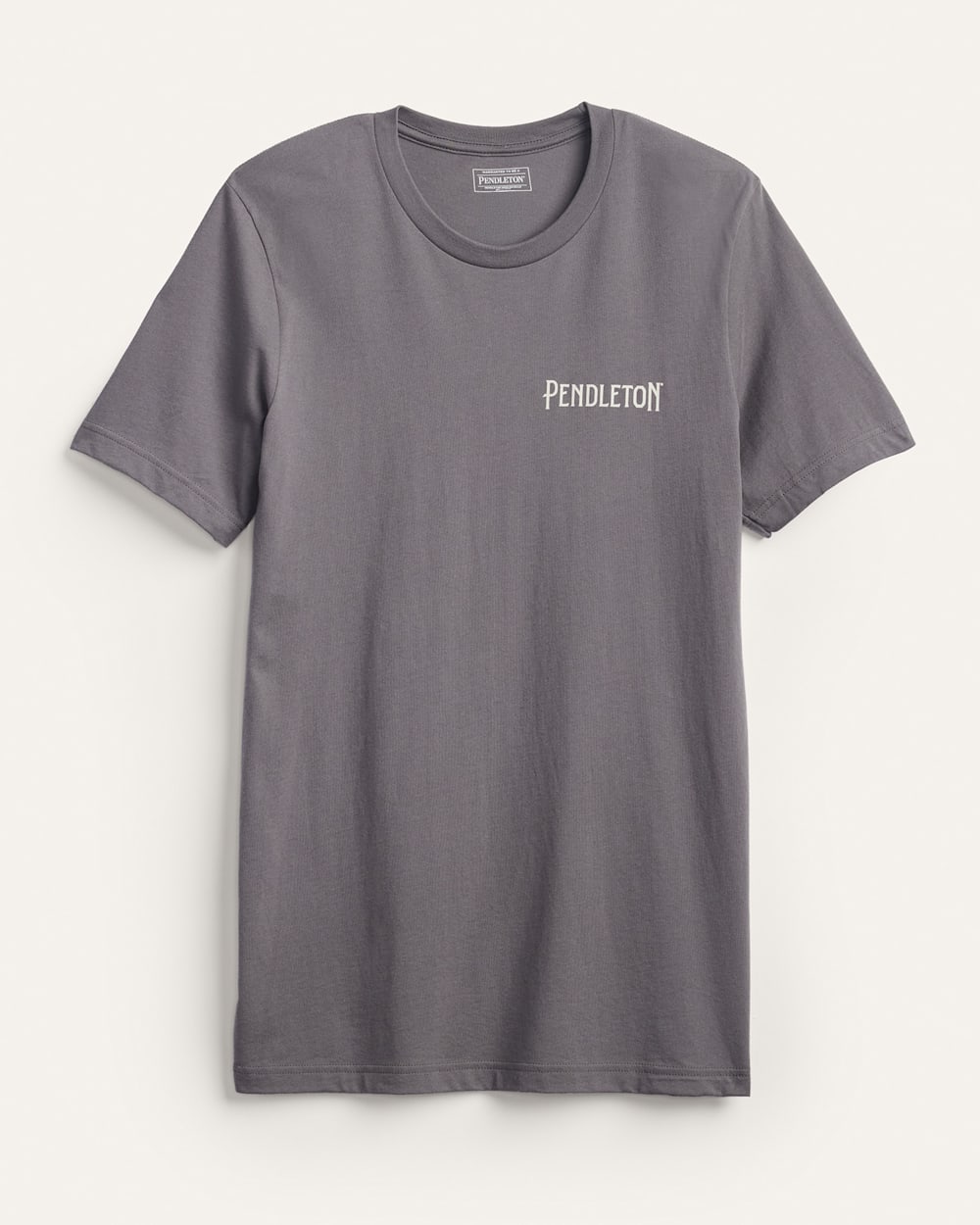 MEN'S PENDLETON WHISKY LOGO GRAPHIC TEE IN ASPHALT image number 1
