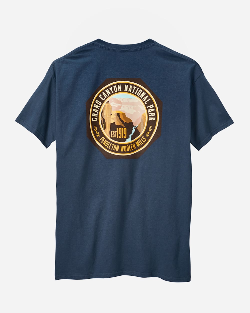 ALTERNATE VIEW OF MEN'S GRAND CANYON PARK TEE IN NAVY image number 1