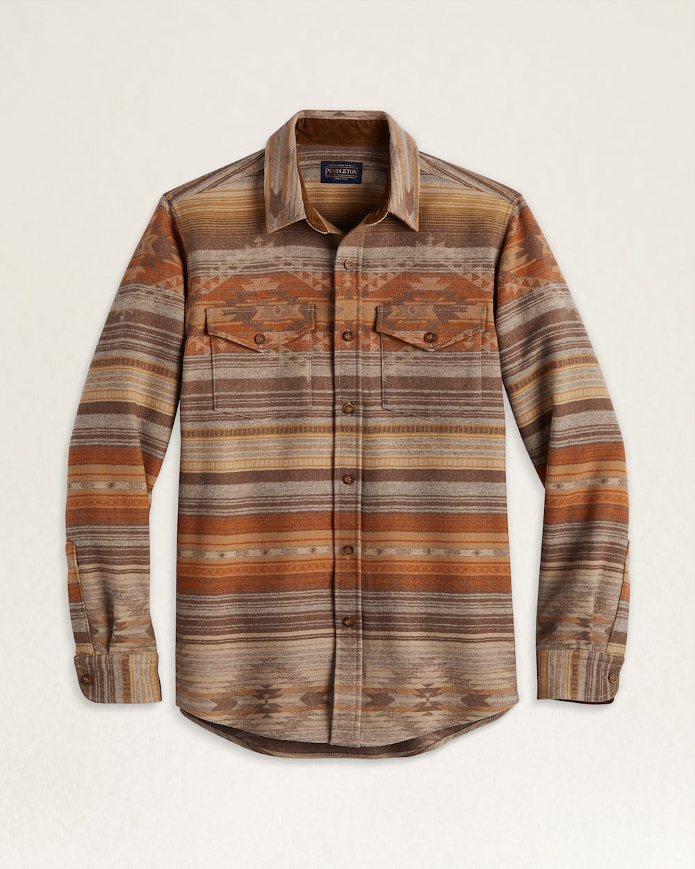 MEN'S LA PINE SHIRT IN BROWN CAMANO image number 1