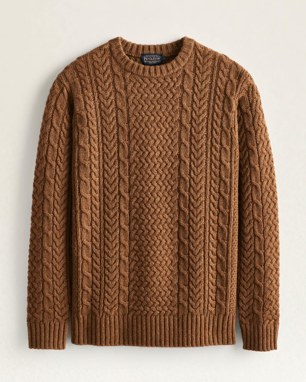 Shop Men s Shetland Collection Fisherman Sweater Pendleton