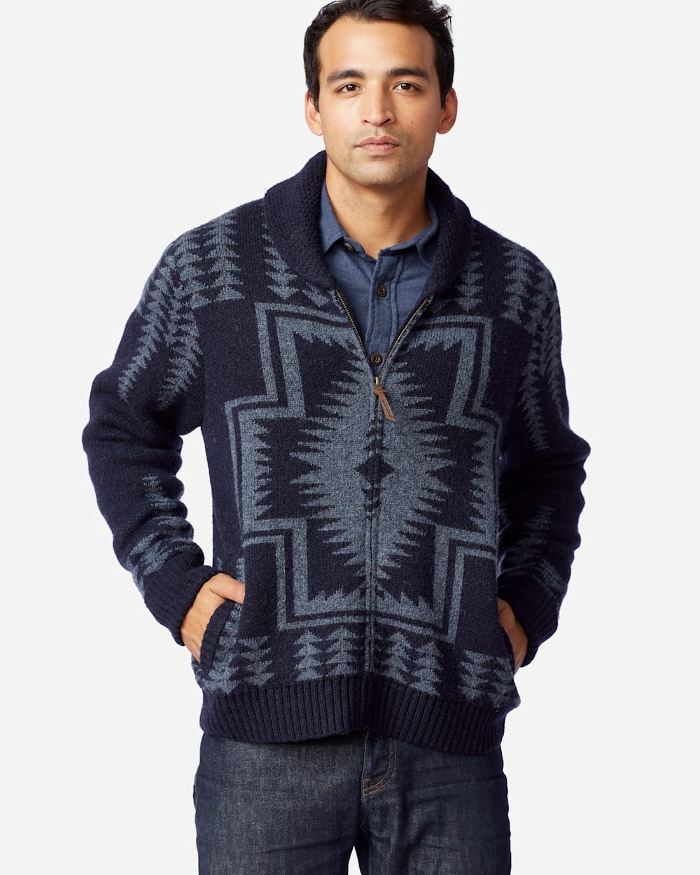 MEN'S HARDING ZIP CARDIGAN