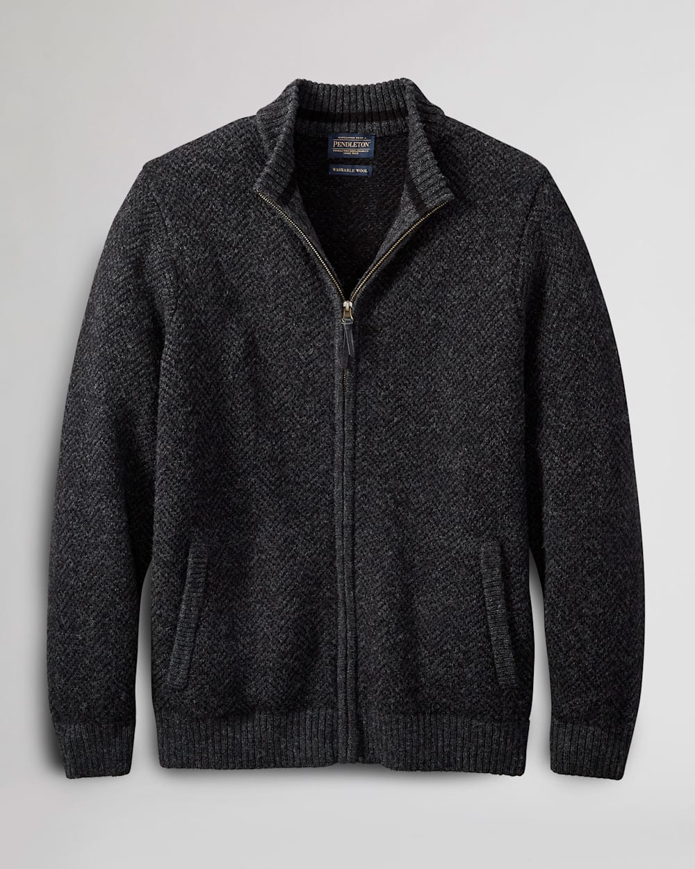 Pendleton men's shetland crew cardigan outlet