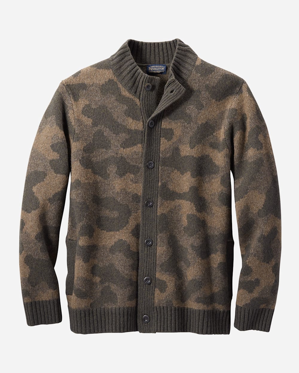 Camo cardigan mens cheap