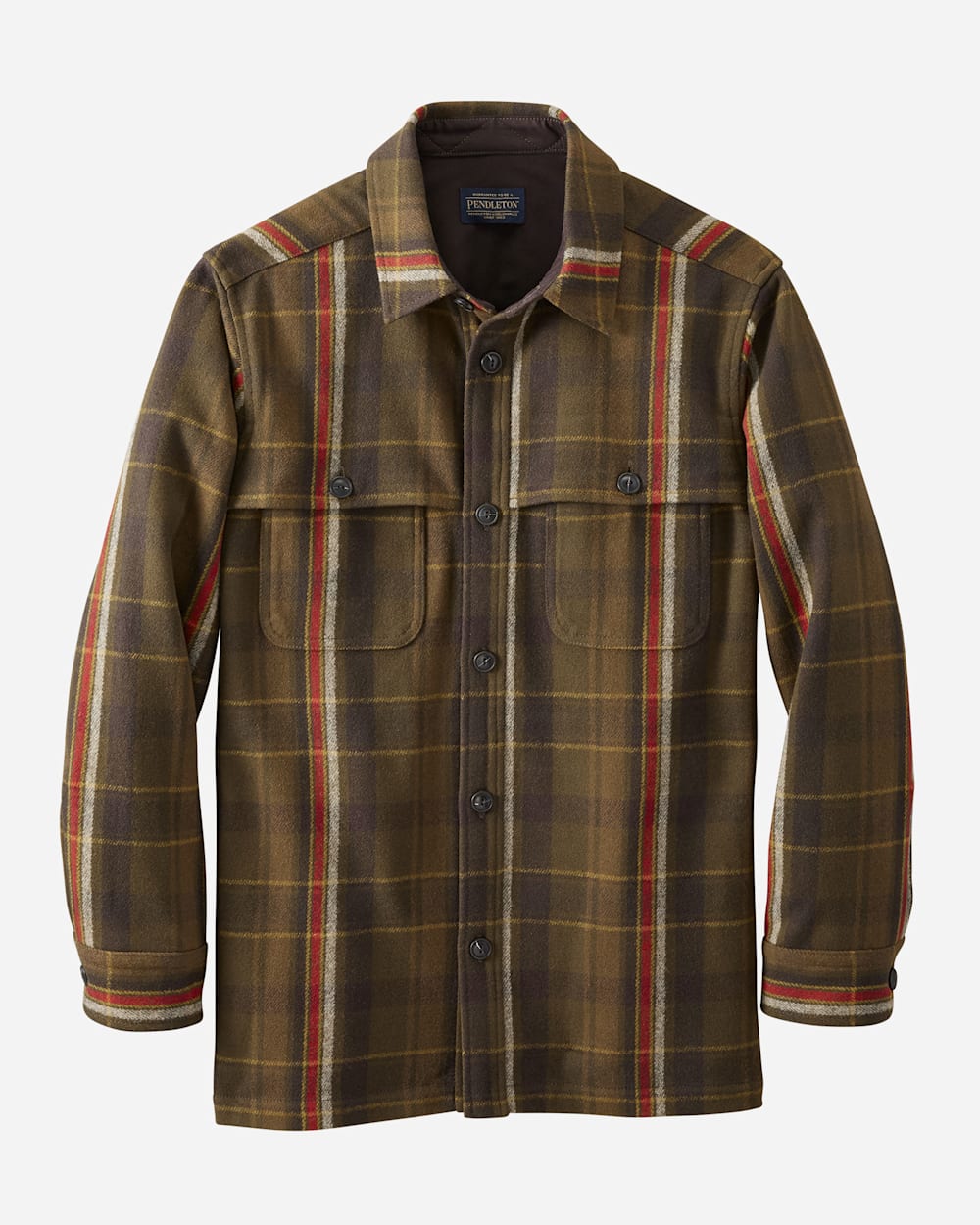 Pendleton wool shirt jacket top
