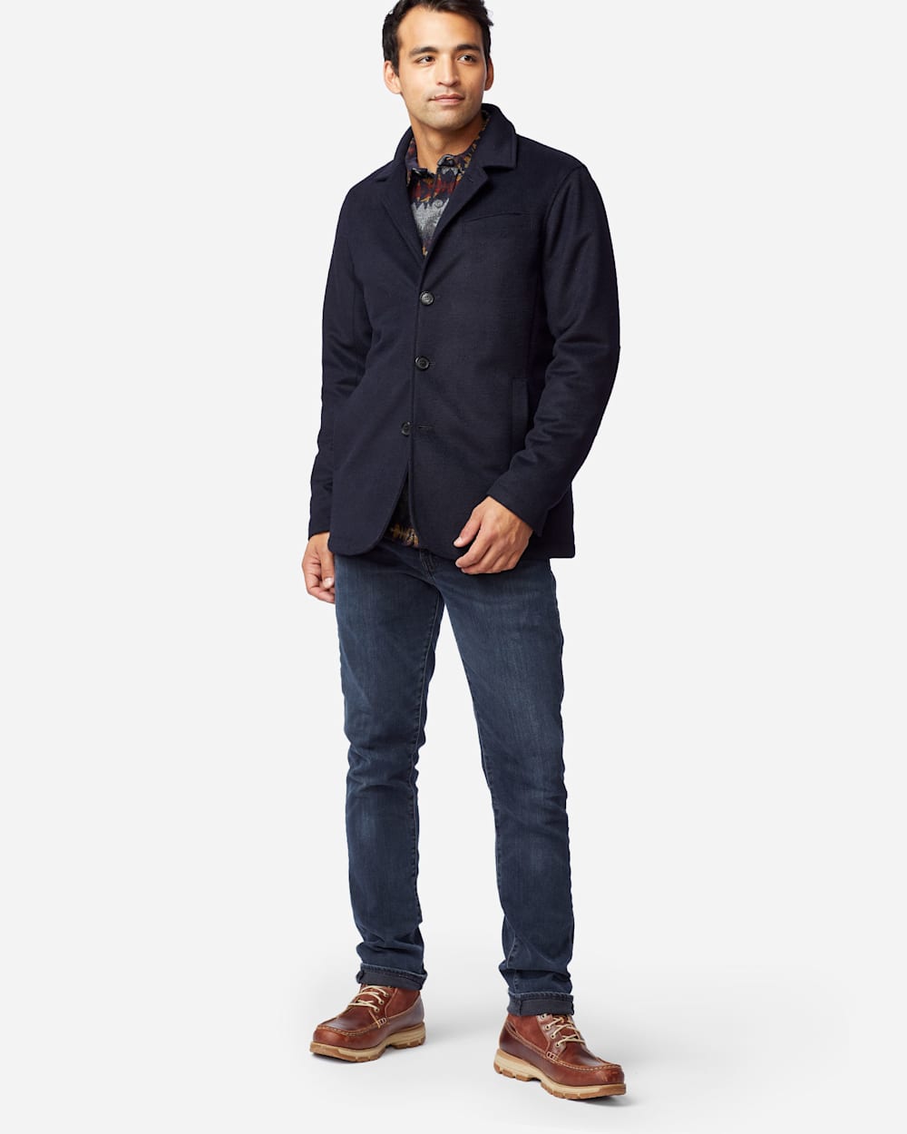 ALTERNATE VIEW OF MEN'S BRUNSWICK INSULATED JACKET IN NAVY image number 4