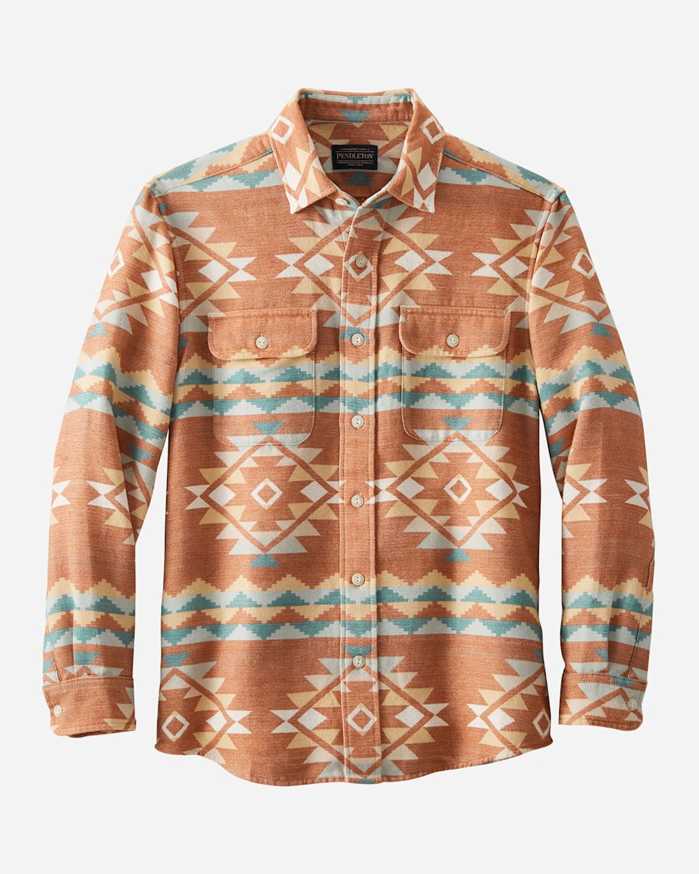 MEN'S BEACH SHACK JACQUARD COTTON SHIRT image number 1