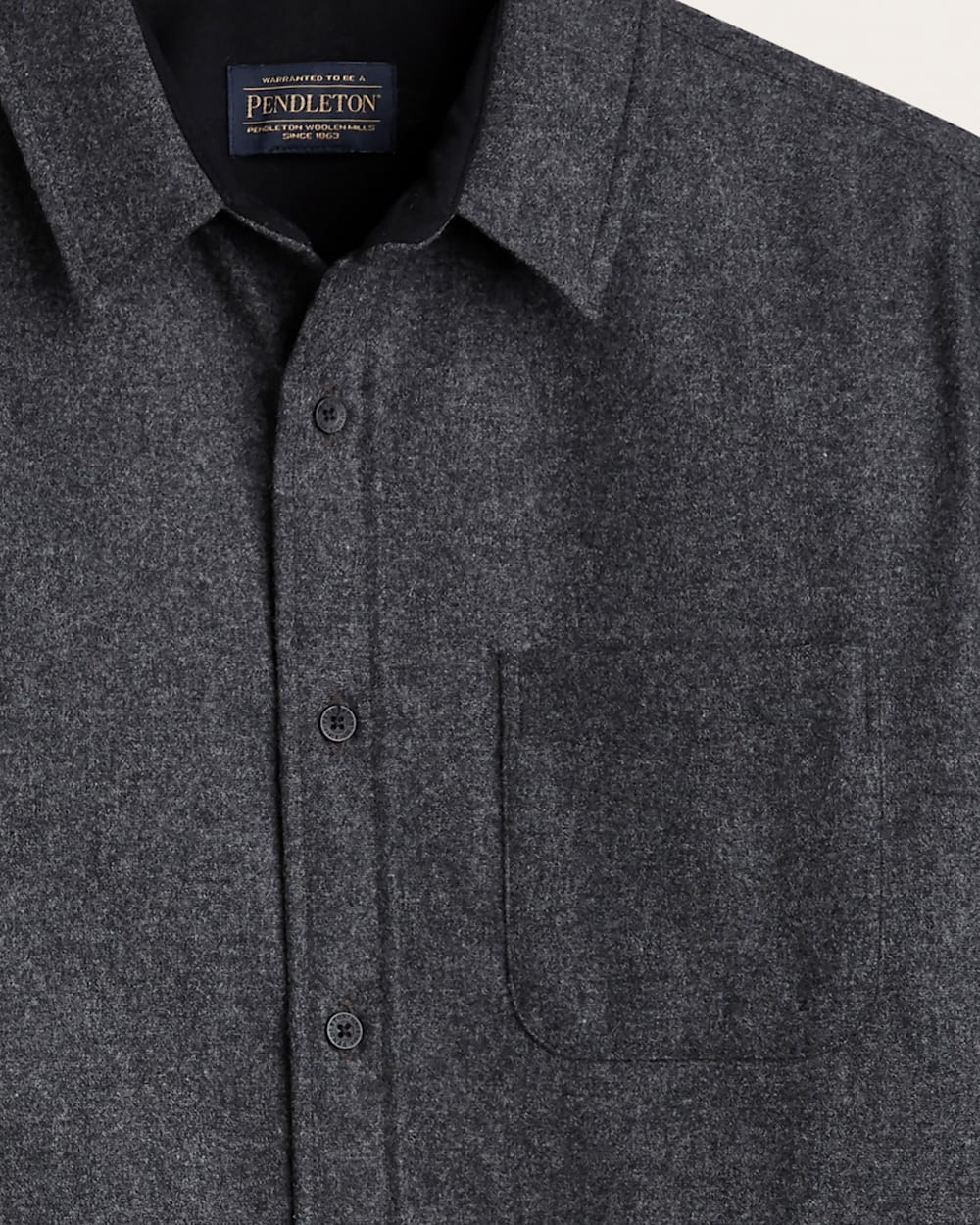 ALTERNATE VIEW OF MEN'S MEN'S LODGE SHIRT IN OXFORD MIX image number 2
