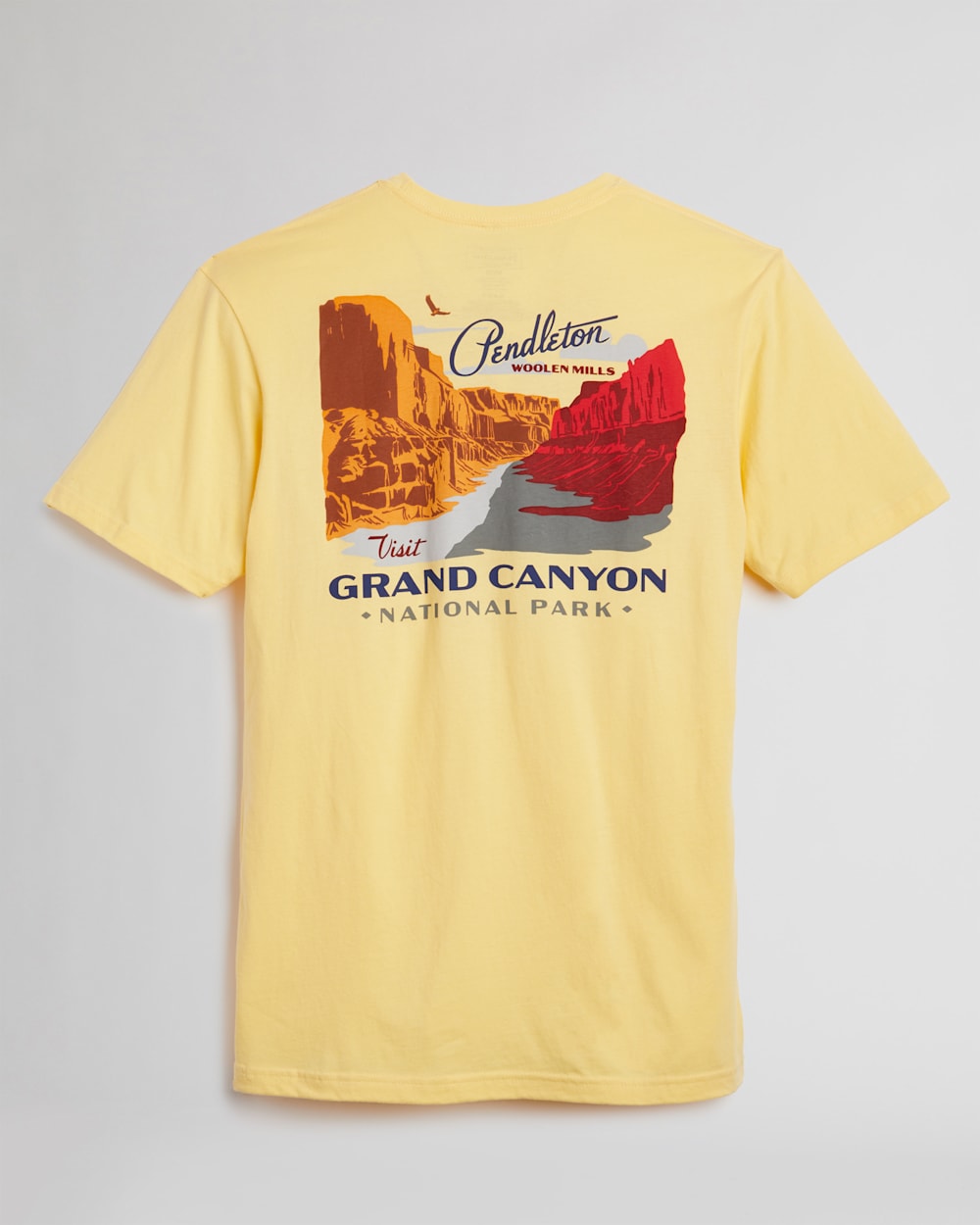 ALTERNATE VIEW OF MEN'S GRAND CANYON GRAPHIC TEE IN YELLOW/ORANGE image number 2