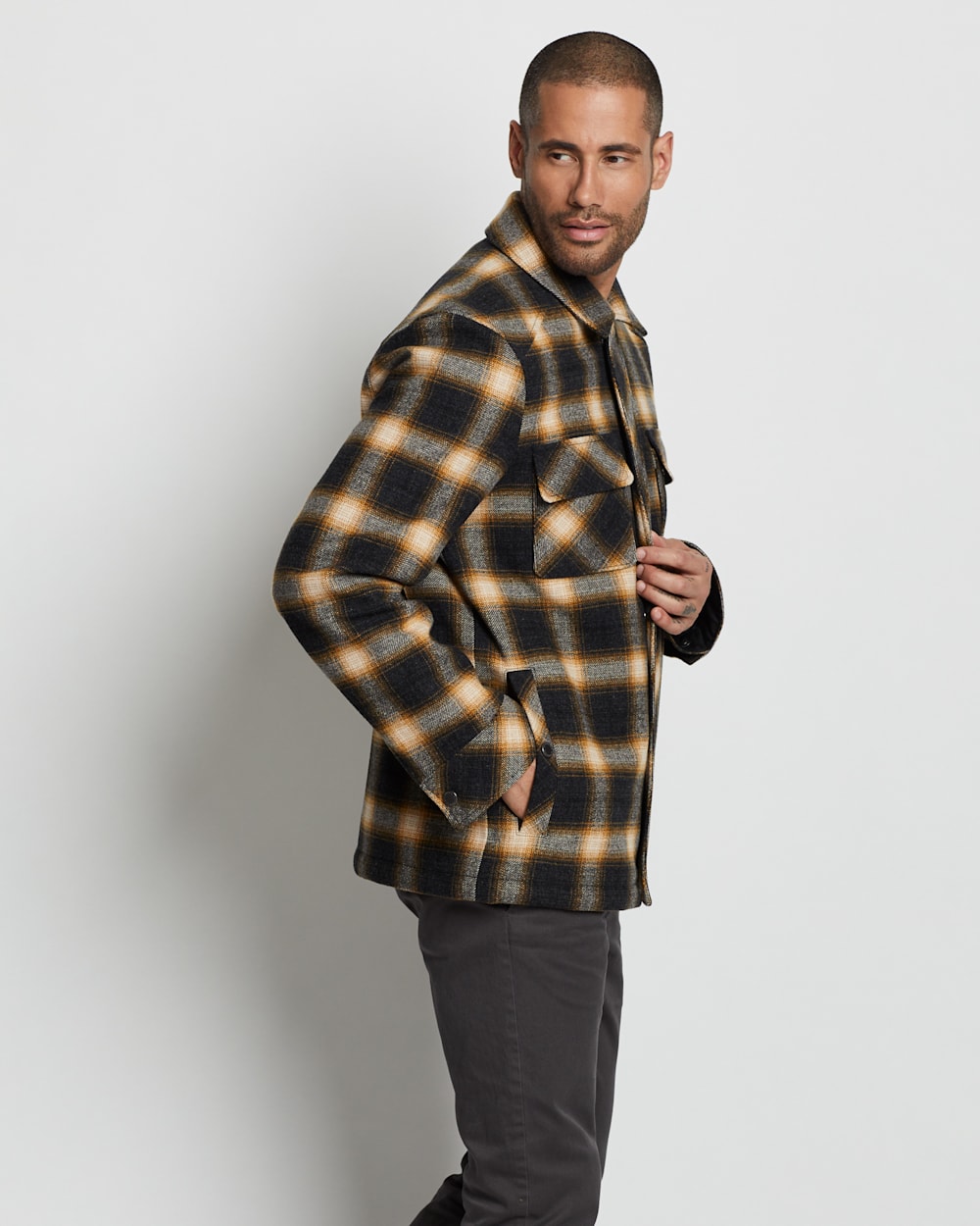 Pendleton men's waterproof wool blend coat online