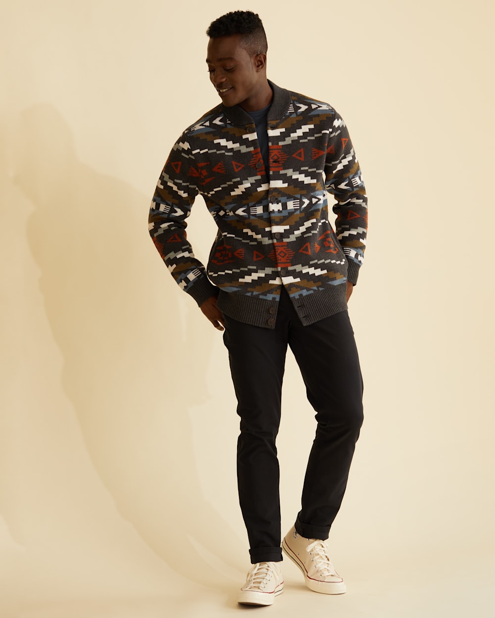 Pendleton mens cardigan deals
