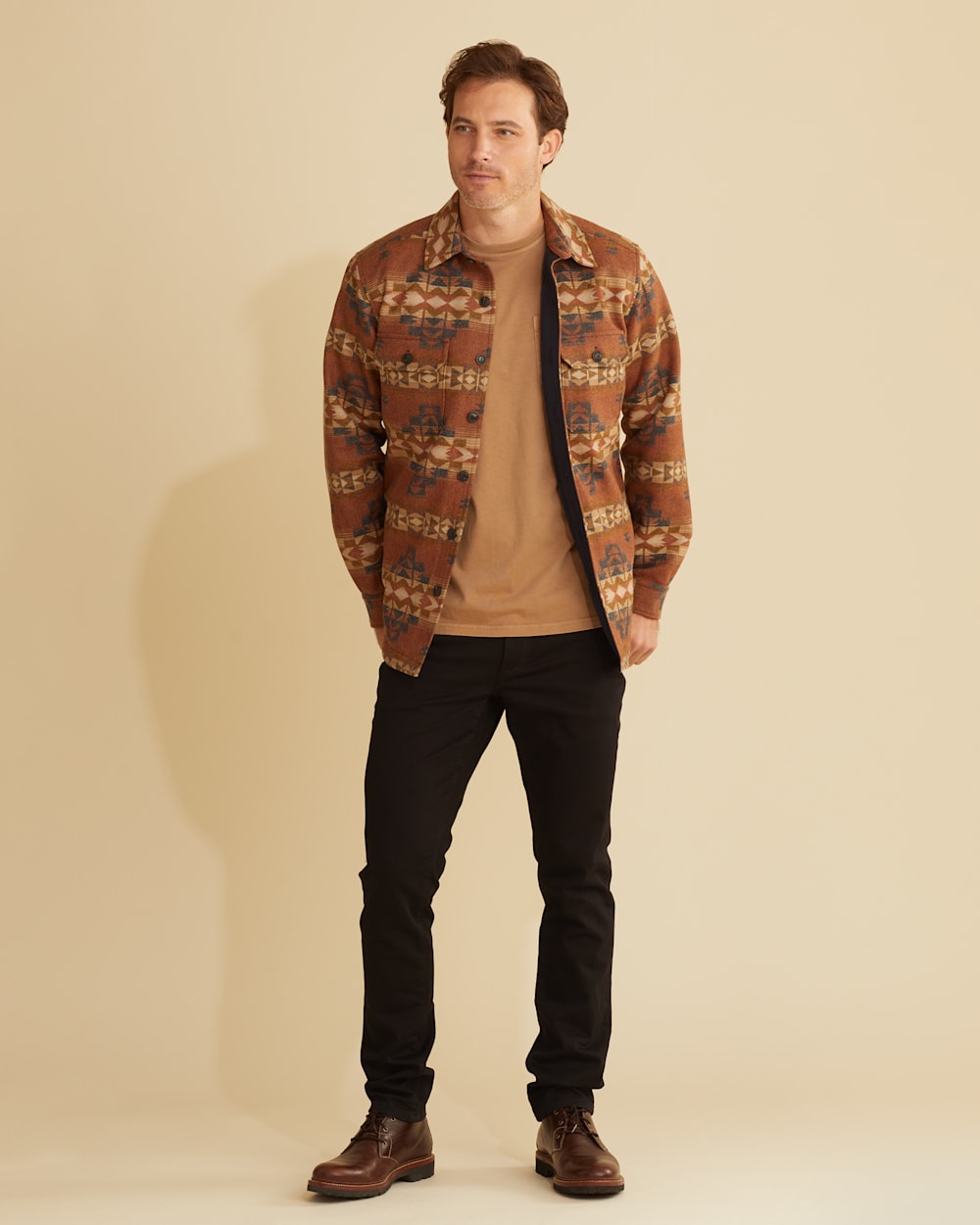 Pendleton quilted shirt jacket cheap