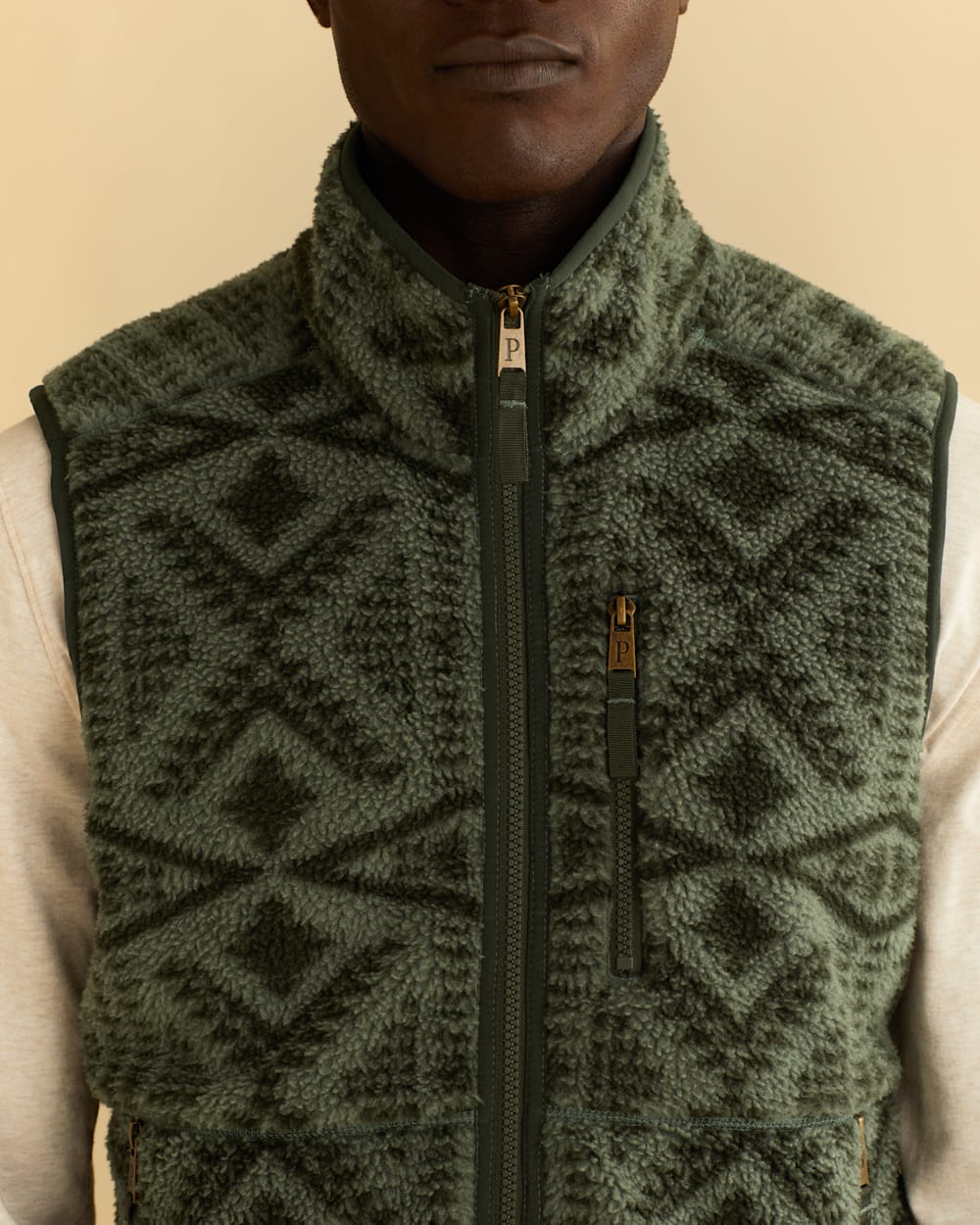 Unisex Fleece Vest Lightweight zip front Fleece