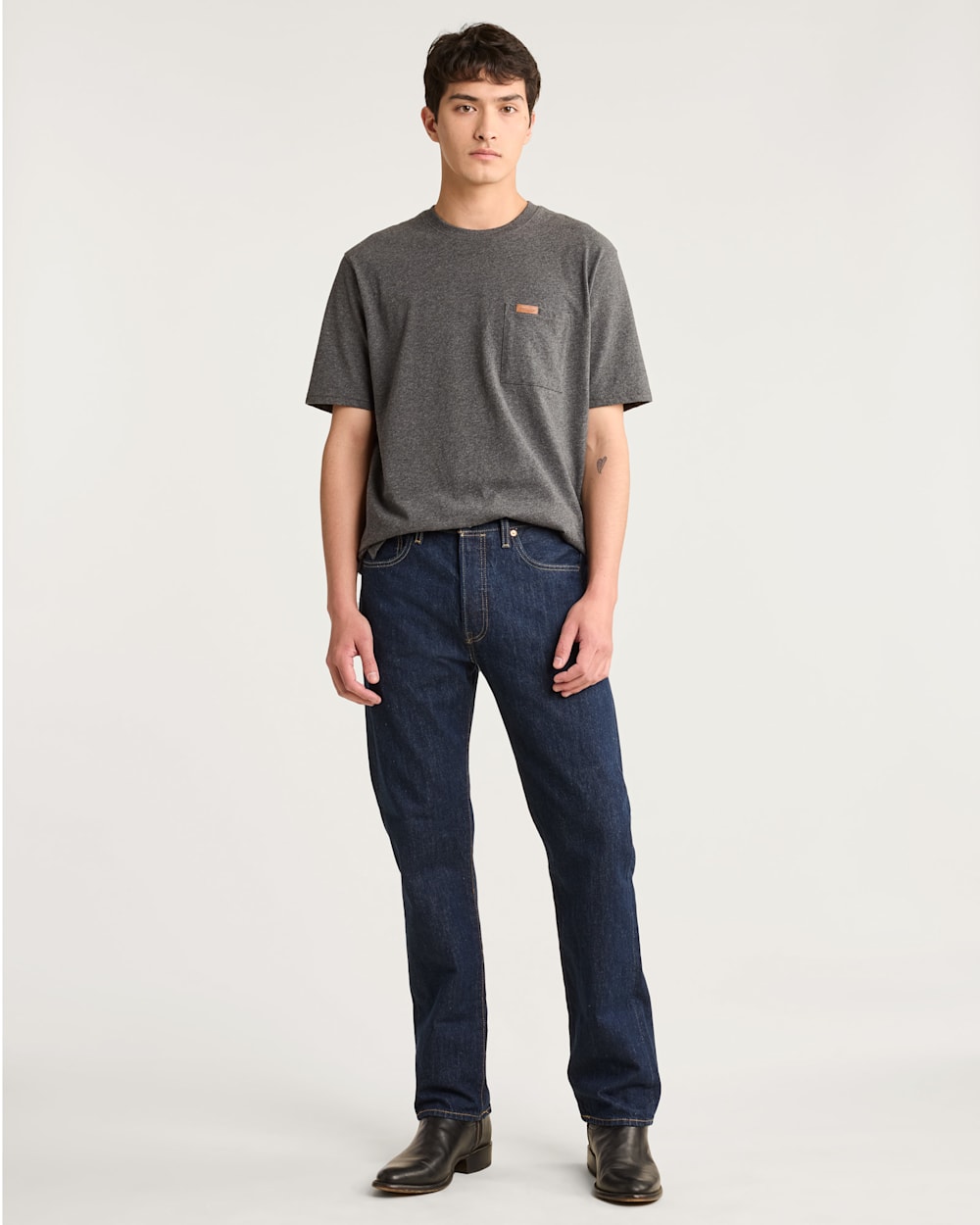 MEN'S LEVI'S 501 ORIGINAL JEANS IN ONEWASH image number 1