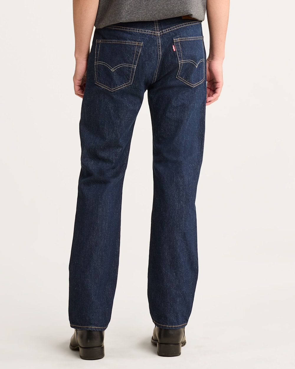 ALTERNATE VIEW OF MEN'S LEVI'S 501 ORIGINAL JEANS IN ONEWASH image number 3